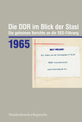  Die DDR im Blick der Stasi 1965 | Buch |  Sack Fachmedien