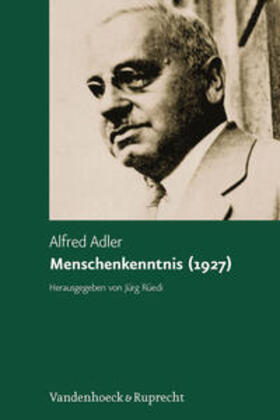 Adler / Rüedi |  Menschenkenntnis (1927) | Buch |  Sack Fachmedien