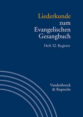 Evang / Alpermann |  Liederkunde zum Evangelischen Gesangbuch. Register | Buch |  Sack Fachmedien