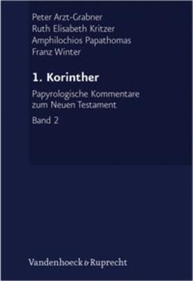 Arzt-Grabner / Kritzer / Papathomas |  1. Korinther | Buch |  Sack Fachmedien
