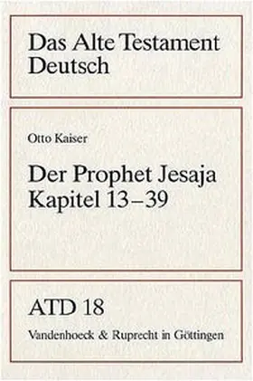 Kaiser |  Der Prophet Jesaja | Buch |  Sack Fachmedien