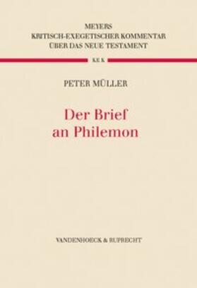 Müller |  Der Brief an Philemon | Buch |  Sack Fachmedien