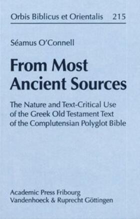 O’Connell |  From Most Ancient Sources | Buch |  Sack Fachmedien