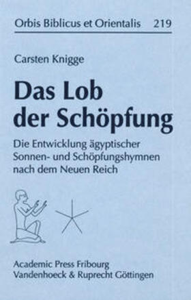 Knigge |  Das Lob der Schöpfung | Buch |  Sack Fachmedien