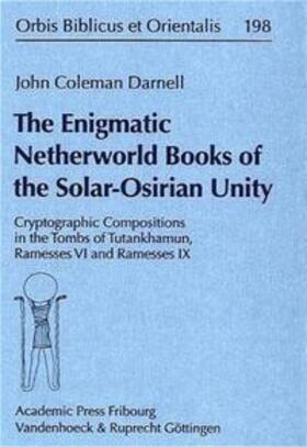 Darnell |  The Enigmatic Netherworld Books of the Solar Osirian Unity | Buch |  Sack Fachmedien