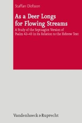 Olofsson |  As a Deer Longs for Flowing Streams | Buch |  Sack Fachmedien