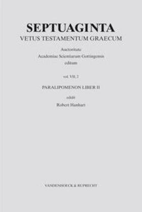 Hanhart |  Septuaginta 7,2 | Buch |  Sack Fachmedien