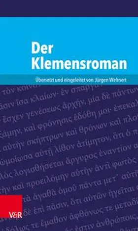 Wehnert |  Der Klemensroman | Buch |  Sack Fachmedien