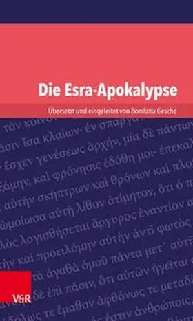 Gesche |  Die Esra-Apokalypse | Buch |  Sack Fachmedien