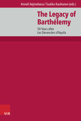 Kauhanen / Aejmelaeus |  The Legacy of Barthélemy | Buch |  Sack Fachmedien