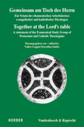 Sattler / Leppin |  Gemeinsam am Tisch des Herrn / Together at the Lord's table | Buch |  Sack Fachmedien