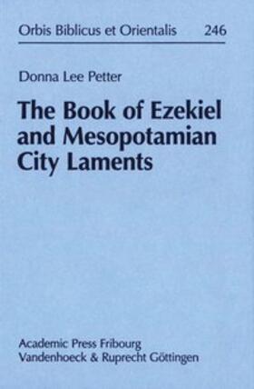 Petter |  The Book of Ezekiel and Mesopotamian City Laments | Buch |  Sack Fachmedien