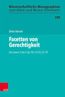 Beiroth |  Facetten von Gerechtigkeit | Buch |  Sack Fachmedien