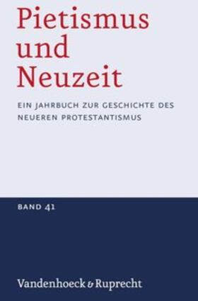 Sträter |  Pietismus und Neuzeit Band 41 - 2015 | Buch |  Sack Fachmedien