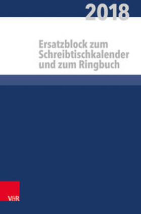 Ruprecht |  Kalender für alle im kirchlichen Dienst Ersatzblock | Buch |  Sack Fachmedien