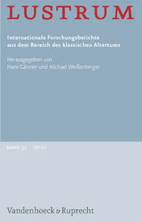 Gärtner / Weißenberger |  Lustrum Band 52 – 2010 | Buch |  Sack Fachmedien