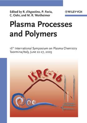 DAgostino / d'Agostino / Favia |  Plasma Processes and Polymers | Buch |  Sack Fachmedien