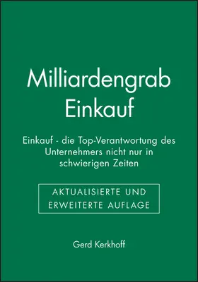 Kerkhoff |  Milliardengrab Einkauf | Buch |  Sack Fachmedien