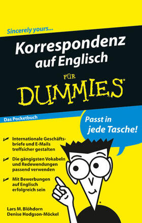 Blöhdorn / Hodgson-Möckel |  Korrespondenz auf Englisch für Dummies Das Pocketbuch | Buch |  Sack Fachmedien