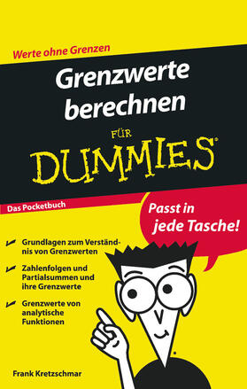 Kretzschmar |  Grenzwerte berechnen für Dummies Das Pocketbuch | Buch |  Sack Fachmedien