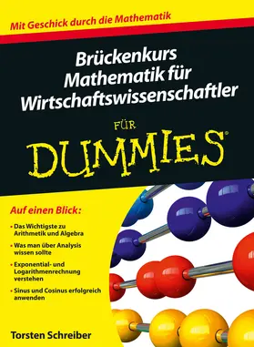 Schreiber / Jaschinski |  Brückenkurs Mathematik für Wirtschaftswissenschaftler für Dummies | Buch |  Sack Fachmedien