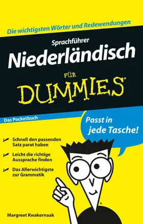 Kwakernaak |  Sprachführer Niederländisch für Dummies Das Pocketbuch | Buch |  Sack Fachmedien