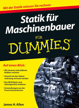 Allen |  Statik für Maschinenbauer für Dummies | Buch |  Sack Fachmedien