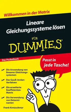 Kretzschmar |  Lineare Gleichungssysteme lösen für Dummies | Buch |  Sack Fachmedien