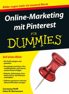 Wolff / Warnemann |  Online-Marketing mit Pinterest für Dummies | Buch |  Sack Fachmedien