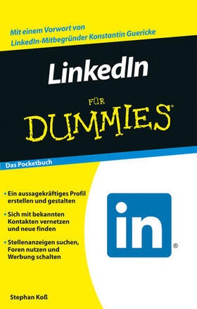 Koß |  LinkedIn für Dummies | Buch |  Sack Fachmedien