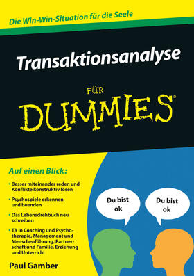 Gamber |  Transaktionsanalyse für Dummies | Buch |  Sack Fachmedien
