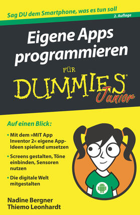 Bergner / Leonhardt |  Eigene Apps programmieren für Dummies Junior | Buch |  Sack Fachmedien