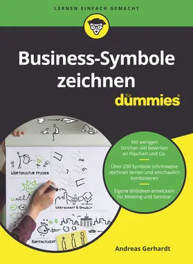 Gerhardt |  Business-Symbole zeichnen für Dummies | Buch |  Sack Fachmedien