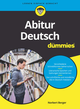 Berger |  Abitur Deutsch für Dummies | Buch |  Sack Fachmedien