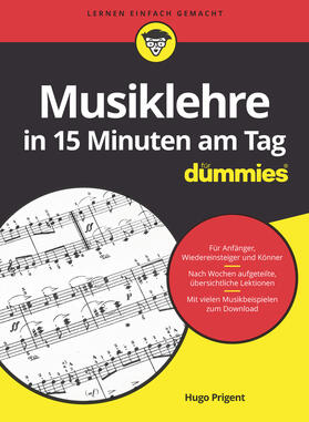 Prigent |  Musiklehre in 15 Minuten am Tag für Dummies | Buch |  Sack Fachmedien