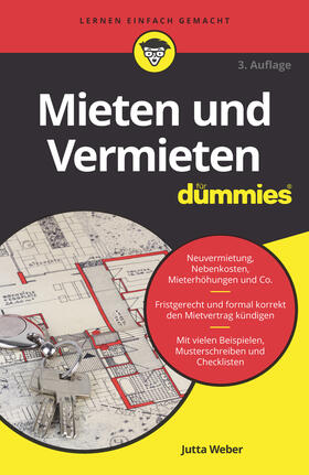 Weber |  Mieten und Vermieten für Dummies | Buch |  Sack Fachmedien