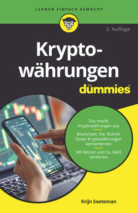 Soeteman |  Kryptowährungen für Dummies | Buch |  Sack Fachmedien