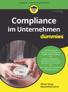 Haag / Jantz |  Compliance im Unternehmen für Dummies | Buch |  Sack Fachmedien