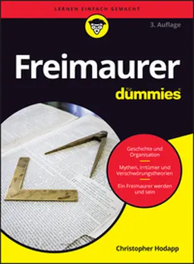 Hodapp |  Freimaurer für Dummies | Buch |  Sack Fachmedien