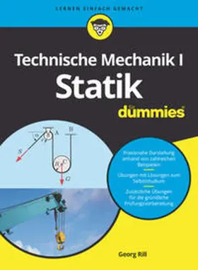 Rill |  Technische Mechanik I Statik für Dummies | eBook | Sack Fachmedien