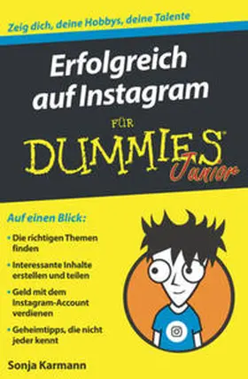 Karmann |  Erfolgreich auf Instagram für Dummies Junior | eBook | Sack Fachmedien