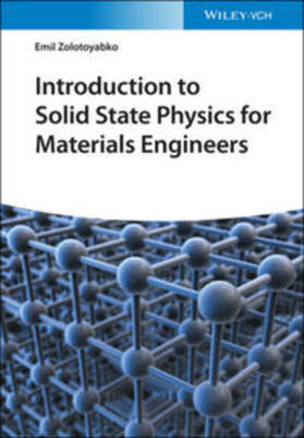 Zolotoyabko |  Introduction to Solid State Physics for Materials Engineers | eBook | Sack Fachmedien