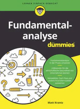 Krantz |  Fundamentalanalyse für Dummies | eBook | Sack Fachmedien