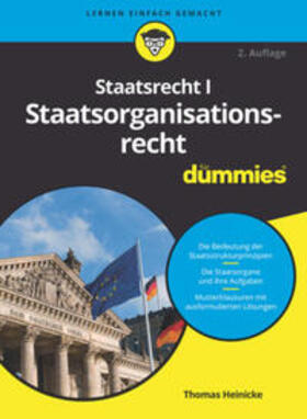 Heinicke |  Staatsrecht I Staatsorganisationsrecht für Dummies | eBook | Sack Fachmedien