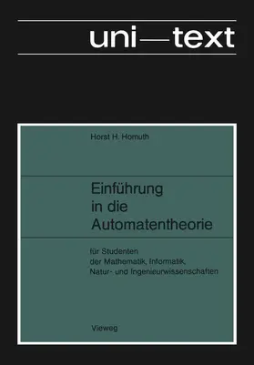 Homuth |  Einführung in die Automatentheorie | Buch |  Sack Fachmedien