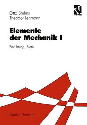 Lehmann / Bruhns |  Elemente der Mechanik I | Buch |  Sack Fachmedien