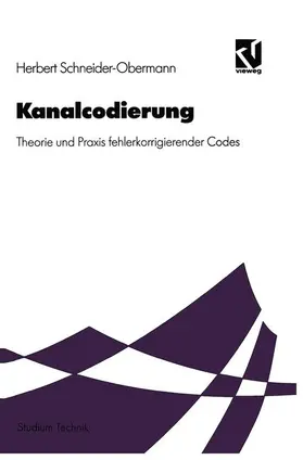 Schneider-Obermann / Mildenberger |  Kanalcodierung | Buch |  Sack Fachmedien