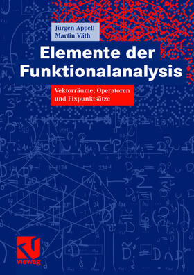 Väth / Appell |  Elemente der Funktionalanalysis | Buch |  Sack Fachmedien