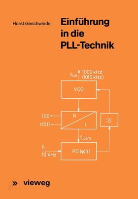 Geschwinde |  Einführung in die PLL-Technik | Buch |  Sack Fachmedien