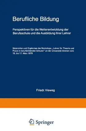 Adolph / Rauner |  Berufliche Bildung | Buch |  Sack Fachmedien